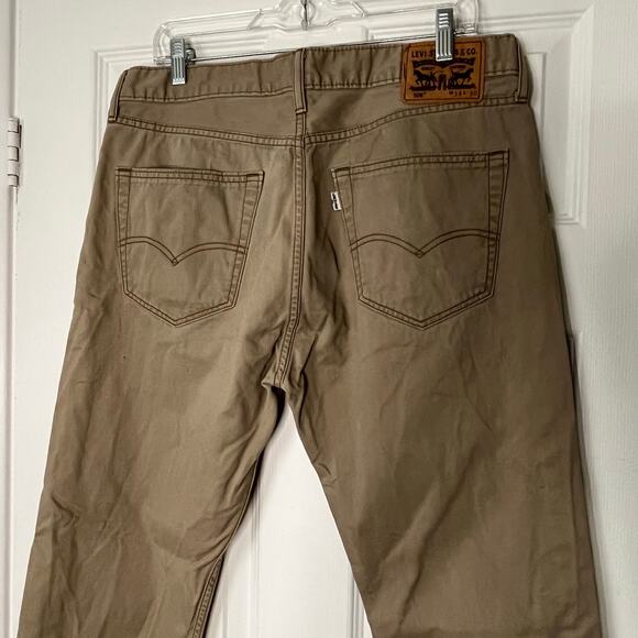 Levi's 508 Khaki Jeans - Size 34x30 - Picture 3 of 8
